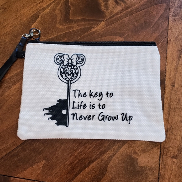 Mickey Mouse & Minnie Mouse Makeup Bag Double Sided - Picture 4 of 9